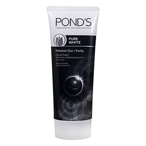 PONDS PURE WHITE POLLUTION OUT + PURITY FACIAL FOAM