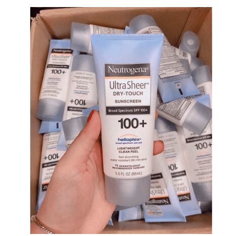 Kem chống nắng Neutrogena Ultra Sheer Dry Touch SPF 100