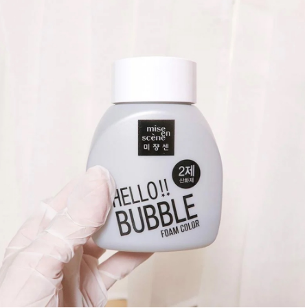 Hello Bubble Foam Mise En Scene mẫu Black pink