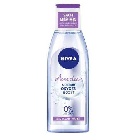 Nước tẩy trang Nivea cho da mụn Acne Care Makeup Clear Micellar Water