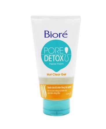 Sữa rửa mặt Bioré Pore Detox Hot Clear Gel
