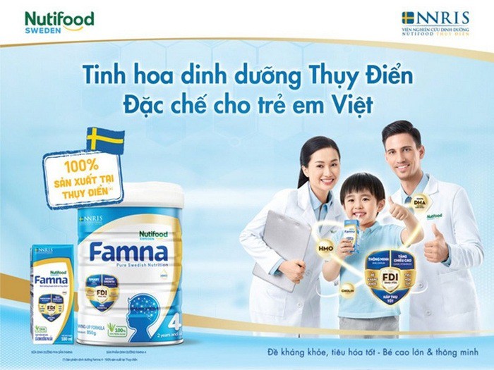 Sữa Famna Nutifood có tốt không?