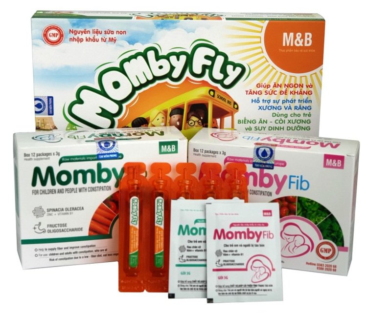 Cốm vi sinh Momby Fib có mấy loại?