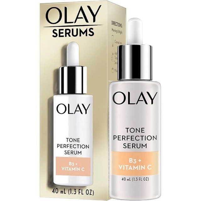 Review serum chống lão hóa cho tuổi 40 Olay Tone Perfection